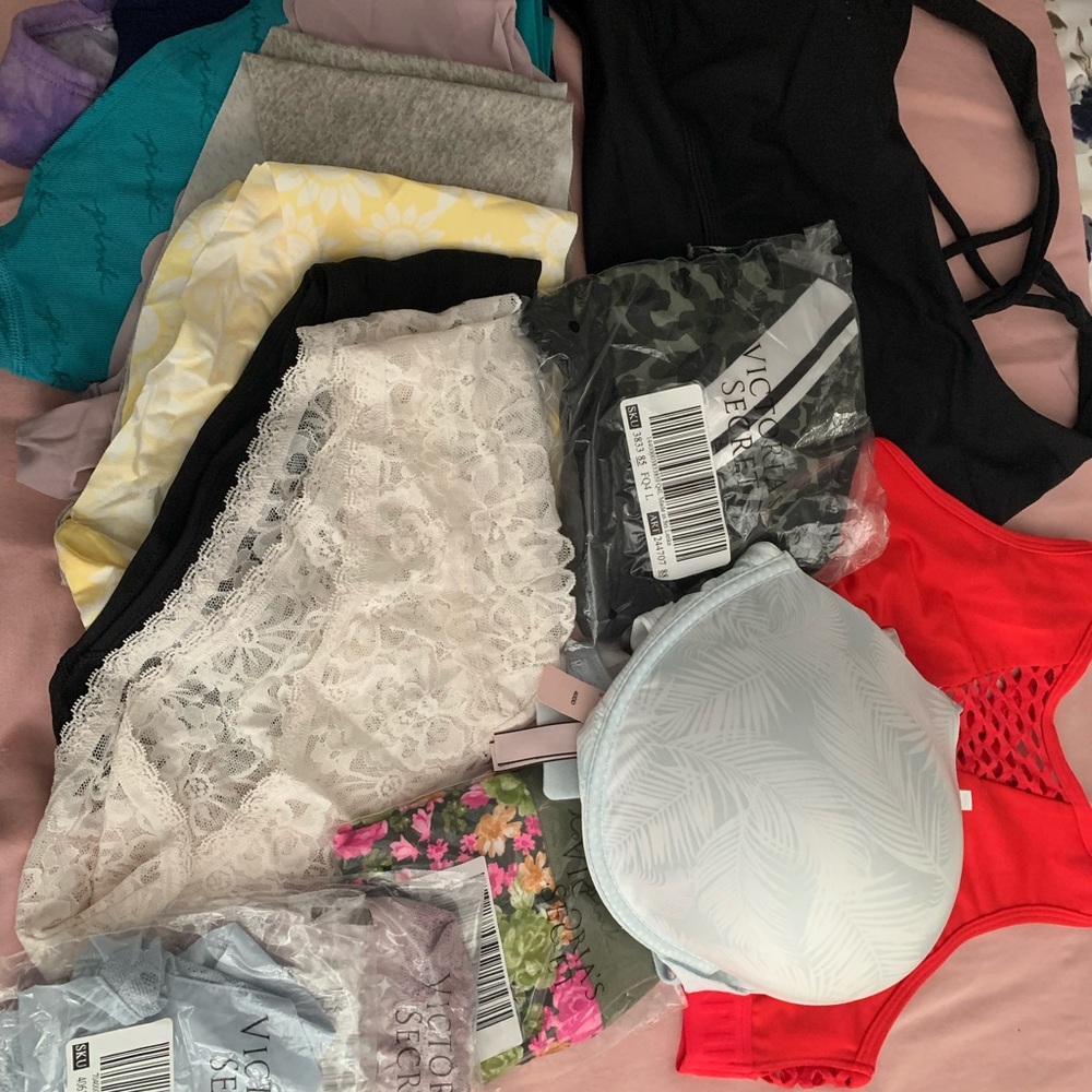 NWT, XL bras and panties.  Let’s make a deal